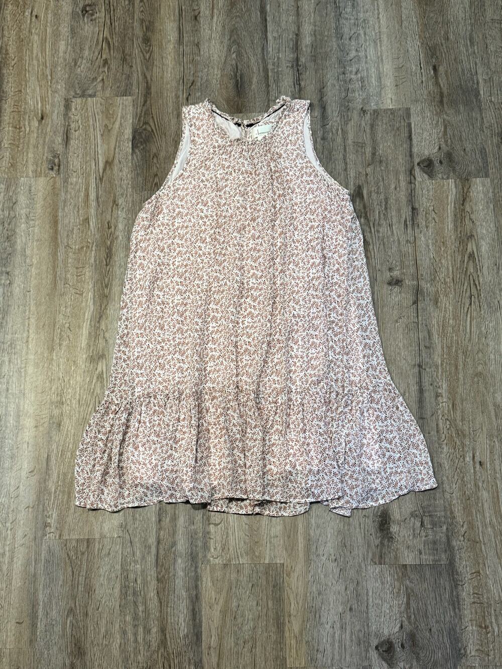 Anthropologie Women’s Natalie Flounced Tunic Dress Size Small